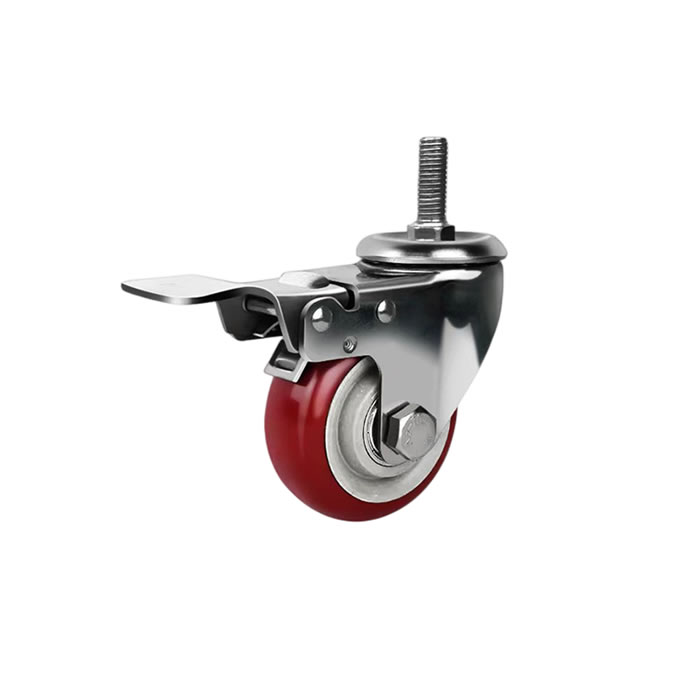 Trolley Rack Casters Wheels Heavy Duty PVC/PU Castor