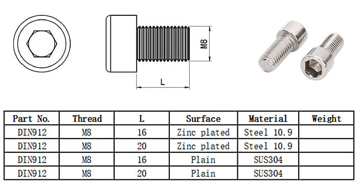 M8 Hexagon Socket Head Cap Screw(1) Hex Socket Head Screw.jpg